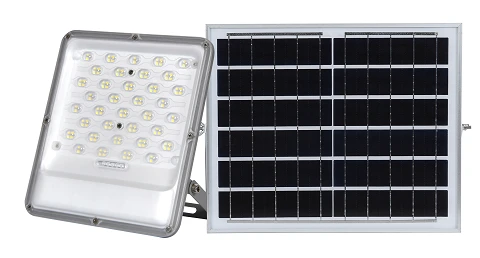 Split type LED solar flood light